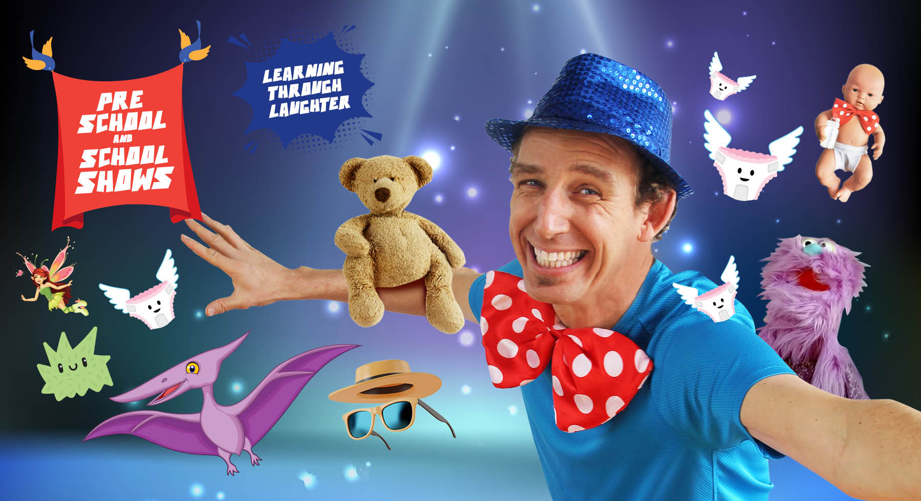charlie-silly-pants-school-shows-banner Charlie SillyPants Pre School Shows
